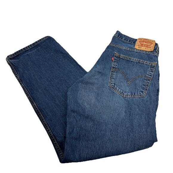 Levi Jeans 569 Men’s 34x32 Blue Loose Straight - Picture 1 of 9